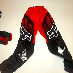 FOX Men's Racing Pants - Red and Black NWOT
